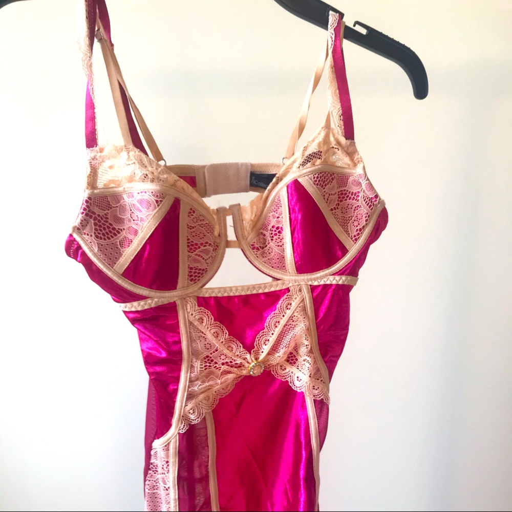 Pink babydoll set (never worn)